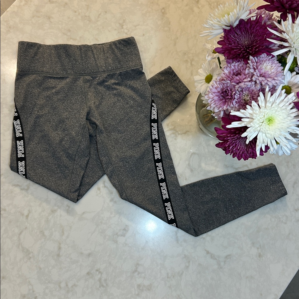 Nwot Pink Victoria’s Secret “Cozy” Leggings
